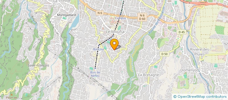 localisation de l'entreprise ASSOCIATION DES NATIFS ET SYMPATHISANTS DE LA REGION SAVA (SAMBAVA, ANDAPA, VOHEMAR ANTALAHA) A LA REUNION à SAINT-DENIS
