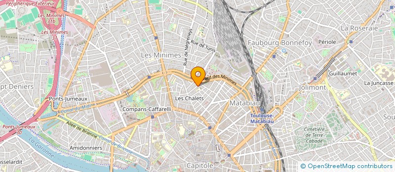 localisation de l'entreprise ASSOCIATION DES NOUVELLES ASSISTANTES D'INFORMATIQUE ET SECRETARIAT (ANAIS) à TOULOUSE
