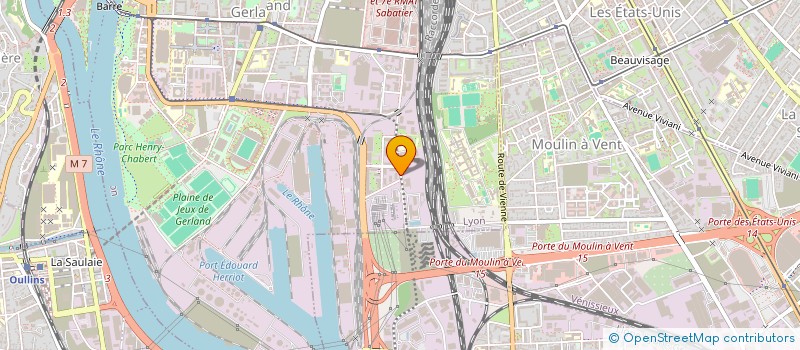 localisation de l'entreprise ASSOCIATION DES ORGANISMES DE FORMATION INNOVANTS EN DIAGNOSTIC TECHNIQUES, ENERGIE ET NUMERIQUE (AFIDEN)  LYON