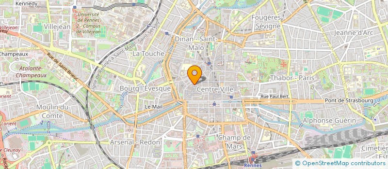 localisation de l'entreprise ASSOCIATION DES ORGANISTES DE RENNES à RENNES
