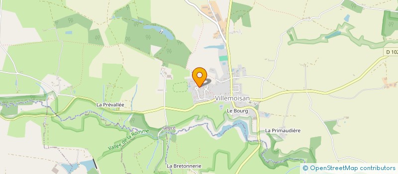 localisation de l'entreprise ASSOCIATION DES P'TITS POTES à VAL D'ERDRE-AUXENCE