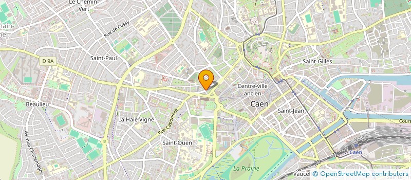 localisation de l'entreprise ASSOCIATION DES PAGES BUISSONNIERES à CAEN