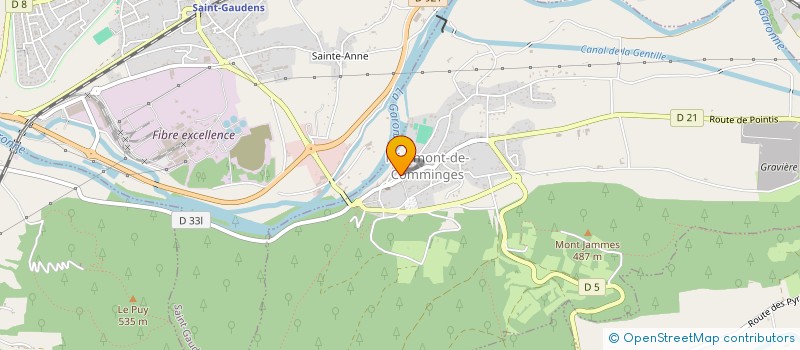 localisation de l'entreprise ASSOCIATION DES PARENTS D'ELEVE DE MIRAMONT DE COMMINGES  MIRAMONT-DE-COMMINGES