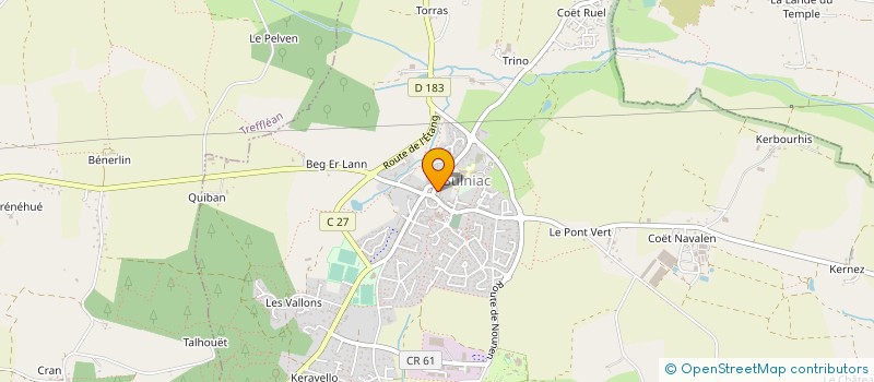 localisation de l'entreprise ASSOCIATION DES PARENTS D'ELEVES à LA VRAIE-CROIX