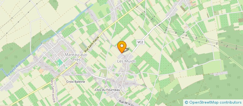 localisation de l'entreprise ASSOCIATION DES PARENTS D'ELEVES à MAREAU-AUX-PRES