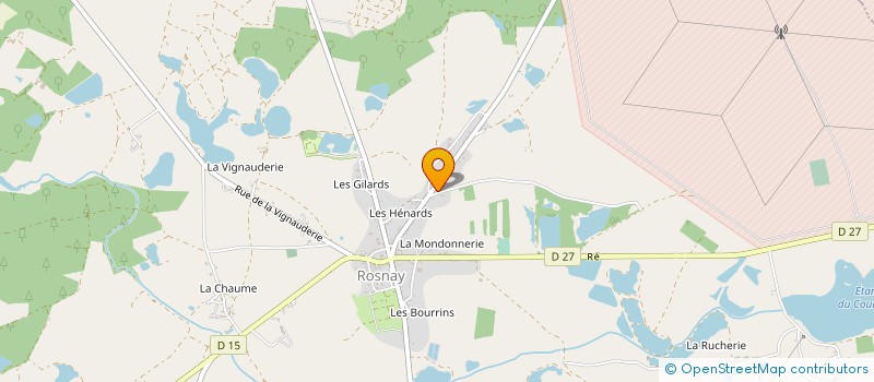localisation de l'entreprise ASSOCIATION DES PARENTS D'ELEVES à ROSNAY
