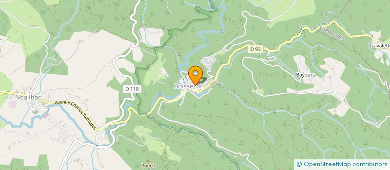 localisation de l'entreprise ASSOCIATION DES PARENTS D'ELEVES - ASSOCIATION BOISSEZON CAMBOUNES  BOISSEZON