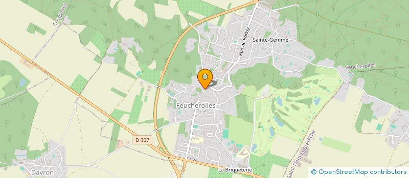 localisation de l'entreprise ASSOCIATION DES PARENTS D'ELEVES AUTONOME DU COLLEGE DE FEUCHEROLLES (APAF)  FEUCHEROLLES