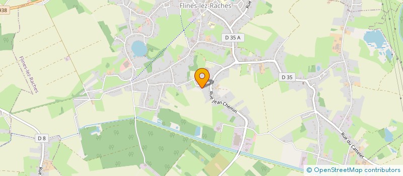 localisation de l'entreprise ASSOCIATION DES PARENTS D'ELEVES BROSSO  FLINES-LEZ-RACHES