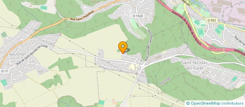 localisation de l'entreprise ASSOCIATION DES PARENTS D'ELEVES COLLEGE HURLEVENT à HAYANGE