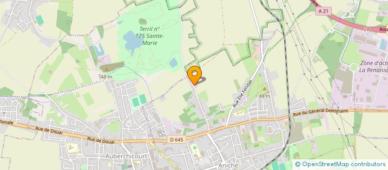 localisation de l'entreprise ASSOCIATION DES PARENTS D'ELEVES COLLEGE THEODORE MONOD ANICHE ENSEMBLE POUR NOS COLLEGIENS (APE ENSEMBLE)  ANICHE