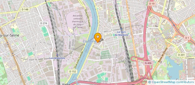 localisation de l'entreprise ASSOCIATION DES PARENTS D'ELEVES D'ALFORTVILLE-SUD (A.P.A.S)  ALFORTVILLE