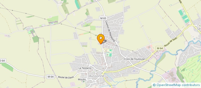 localisation de l'entreprise ASSOCIATION DES PARENTS D'ELEVES D'AUSSONNE à AUSSONNE