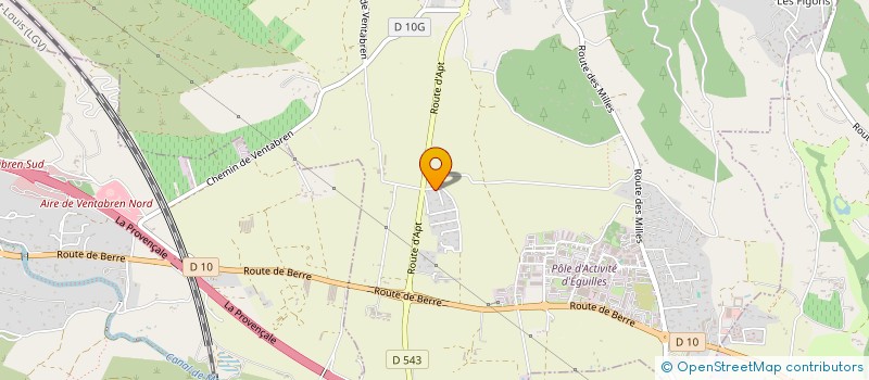 localisation de l'entreprise ASSOCIATION DES PARENTS D'ELEVES D'EGUILLES CROS  EGUILLES