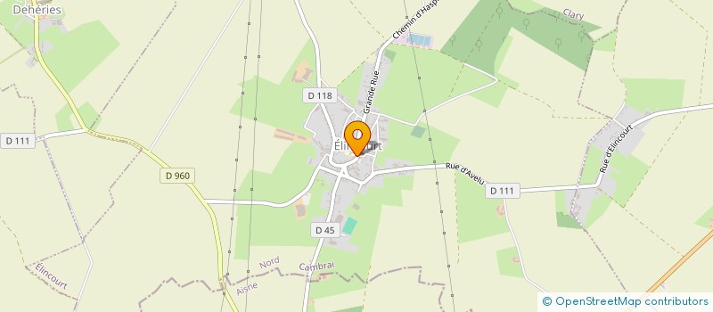 localisation de l'entreprise ASSOCIATION DES PARENTS D ELEVES D ELINCOURT LA COUR DE RECRE  ELINCOURT