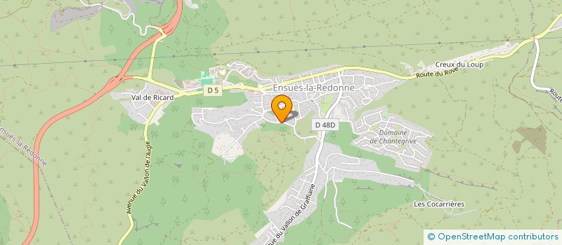 localisation de l'entreprise ASSOCIATION DES PARENTS D'ELEVES D'ENSUES LA REDONNE : A.P.E.E.R  ENSUES-LA-REDONNE