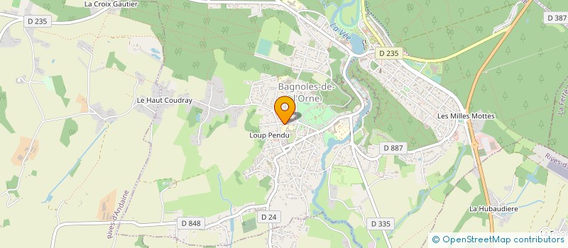 localisation de l'entreprise ASSOCIATION DES PARENTS D'ELEVES DE BAGNOLES à BAGNOLES-DE-L'ORNE-NORMANDIE