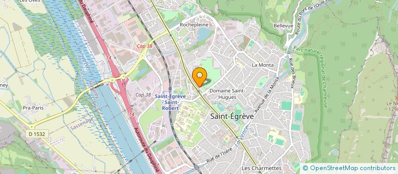 localisation de l'entreprise ASSOCIATION DES PARENTS D'ELEVES DE BARNAVE  SAINT-EGREVE