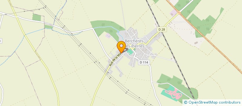 localisation de l'entreprise ASSOCIATION DES PARENTS D'ELEVES DE BERCHERES LES PIERRES à BERCHERES-LES-PIERRES