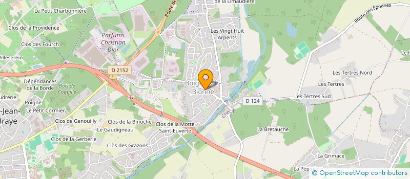 localisation de l'entreprise ASSOCIATION DES PARENTS D'ELEVES DE BOIGNY SUR BIONNE à BOIGNY-SUR-BIONNE