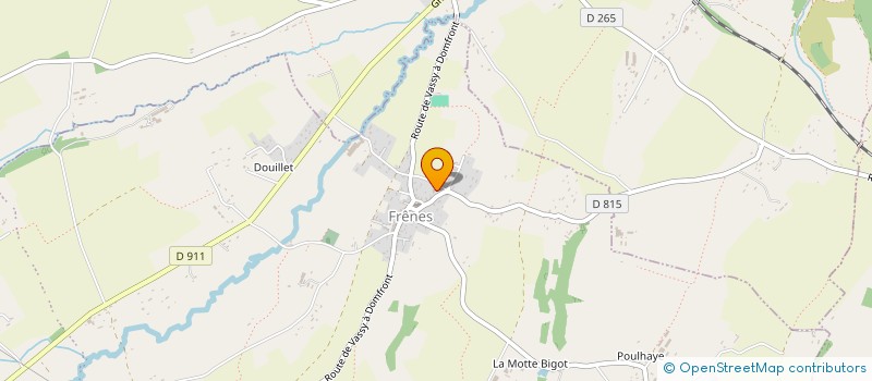 localisation de l'entreprise ASSOCIATION DES PARENTS D'ELEVES DE CLAIREFOUGERES FRENES ET MONTSECRET à TINCHEBRAY-BOCAGE