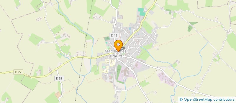 localisation de l'entreprise ASSOCIATION DES PARENTS D'ELEVES DE GANDELEE  DANGEUL