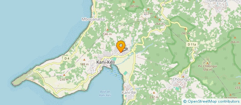 localisation de l'entreprise ASSOCIATION DES PARENTS D'ELEVES DE KANI-KELI MATERNELLE à KANI-KELI
