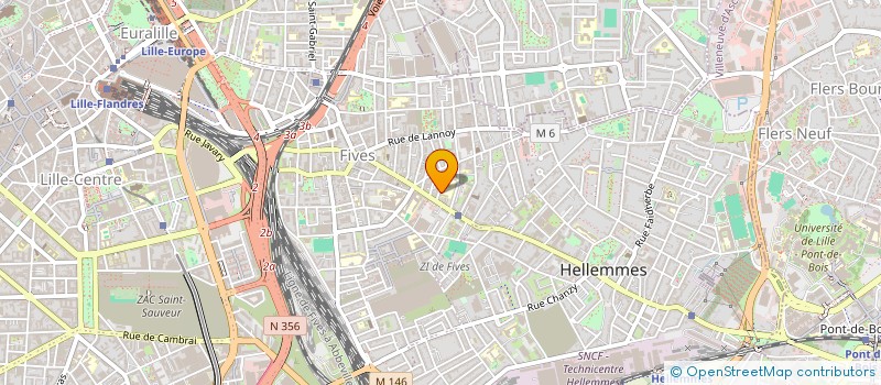 localisation de l'entreprise ASSOCIATION DES PARENTS D'ELEVES DE L'ECOLE BERTHELOT JULES VERNE  LILLE