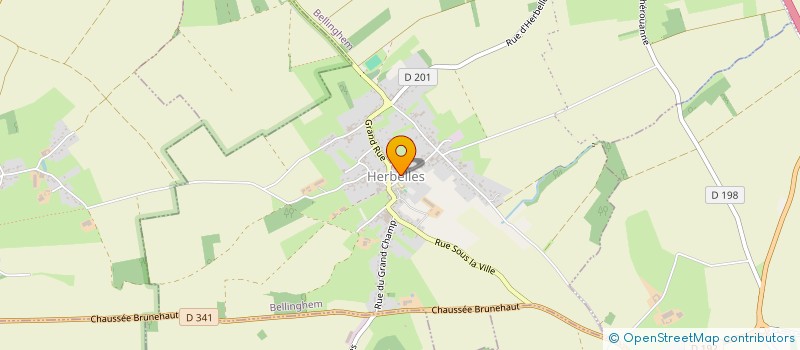 localisation de l'entreprise ASSOCIATION DES PARENTS D'ELEVES DE L'ECOLE DE BELLINGHEM (APEEB)  BELLINGHEM