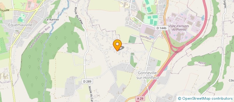 localisation de l'entreprise ASSOCIATION DES PARENTS D'ELEVES DE L'ECOLE DE FOURNEVILLE  FOURNEVILLE