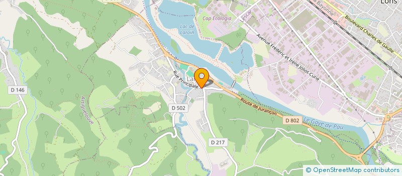 localisation de l'entreprise ASSOCIATION DES PARENTS D'ELEVES DE L'ECOLE DE LAROIN à LAROIN