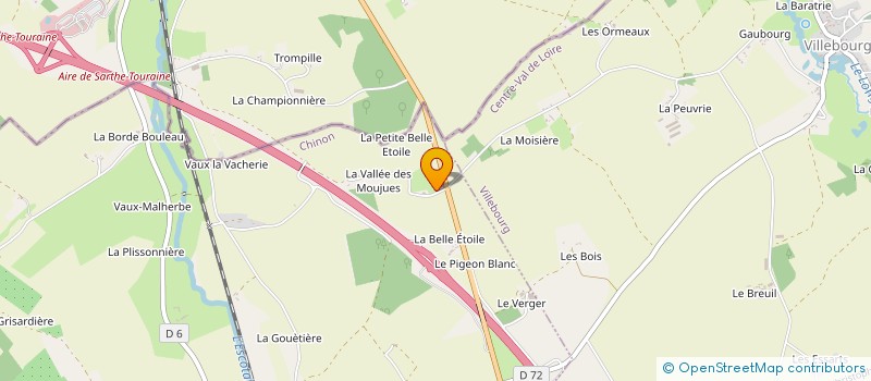 localisation de l'entreprise ASSOCIATION DES PARENTS D'ELEVES DE L'ECOLE DE SAINT CHRISTOPHE SUR LE NAIS  SAINT-CHRISTOPHE-SUR-LE-NAIS