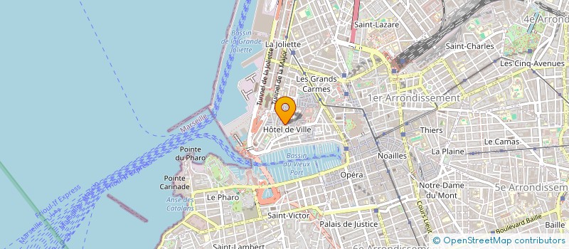 localisation de l'entreprise ASSOCIATION DES PARENTS D'ELEVES DE L'ECOLE DES ACCOULES MARSEILLE à MARSEILLE