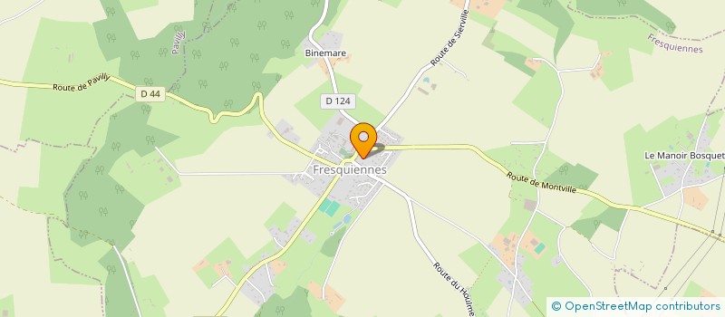 localisation de l'entreprise ASSOCIATION DES PARENTS D'ELEVES DE L'ECOLE DES MARRONNIERS DE FRESQUIENNES  FRESQUIENNES