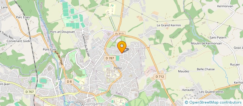 localisation de l'entreprise ASSOCIATION DES PARENTS D ELEVES DE L ECOLE DU CROISSANT DE PABU  PABU