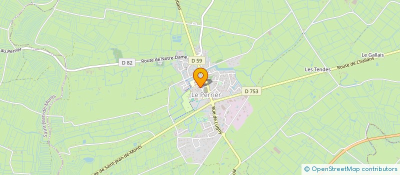 localisation de l'entreprise ASSOCIATION DES PARENTS D'ELEVES DE L'ECOLE DU MARAIS à SALLERTAINE