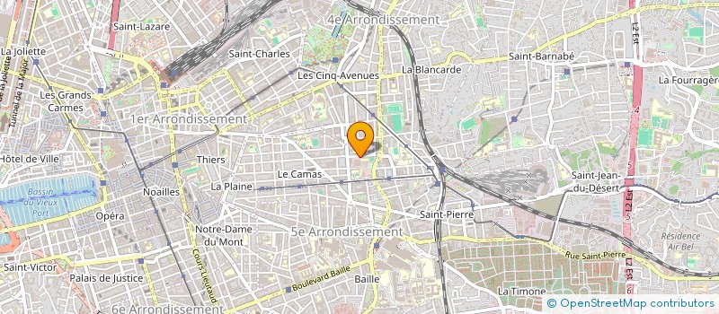 localisation de l'entreprise ASSOCIATION DES PARENTS D'ELEVES DE L'ECOLE ELEMENTAIRE ABBE DE L'EPEE à MARSEILLE
