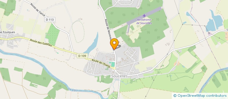 localisation de l'entreprise ASSOCIATION DES PARENTS D ELEVES DE L'ECOLE EMILE JOULAIN  RIVES-DU-LOIR-EN-ANJOU