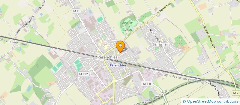 localisation de l'entreprise ASSOCIATION DES PARENTS D ELEVES DE L ECOLE EXTERNAT SAINTE MARIE  PERENCHIES