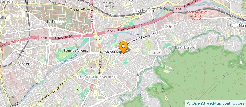 localisation de l'entreprise ASSOCIATION DES PARENTS D'ELEVES DE L'ECOLE GABRIEL FAURE à MARSEILLE
