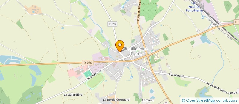 localisation de l'entreprise ASSOCIATION DES PARENTS D'ELEVES DE L'ECOLE JEANNE-D'ARC A NEUILLE-PONT-PIERRE  NEUILLE-PONT-PIERRE