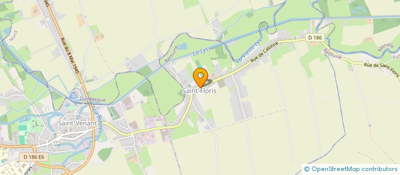 localisation de l'entreprise ASSOCIATION DES PARENTS D'ELEVES DE L'ECOLE LA FONTAINE DE SAINT FLORIS  SAINT-FLORIS