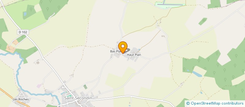 localisation de l'entreprise ASSOCIATION DES PARENTS D'ELEVES DE L'ECOLE LES HIRONDELLES DE SAINT-SECONDIN  SAINT-SECONDIN