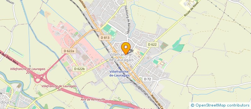 localisation de l'entreprise ASSOCIATION DES PARENTS D'ELEVES DE L'ECOLE LIBRE SAINT JOSEPH  VILLEFRANCHE DE LAURAGAIS