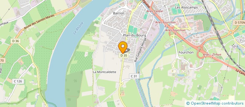 localisation de l'entreprise ASSOCIATION DES PARENTS D'ELEVES DE L'ECOLE LOUIS ARAGON - APE BOUGEONS POUR LES ENFANTS à ARLES