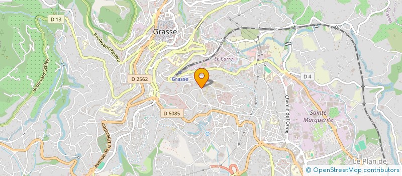 localisation de l'entreprise ASSOCIATION DES PARENTS D'ELEVES DE L'ECOLE MATERNELLE DE L'EAU VIVE à GRASSE