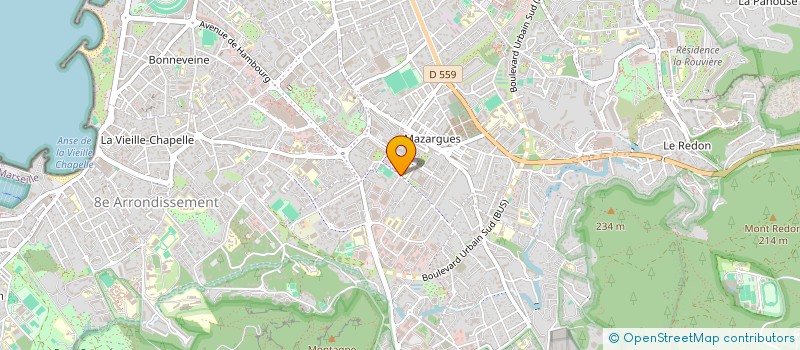 localisation de l'entreprise ASSOCIATION DES PARENTS D'ELEVES DE L'ECOLE MATERNELLE DE LA SOUDE à MARSEILLE