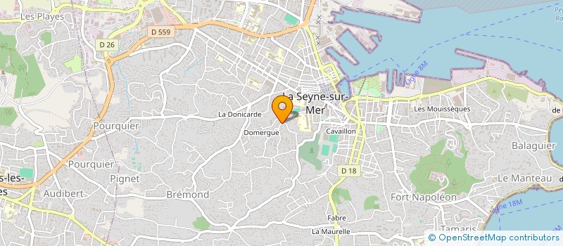 localisation de l'entreprise ASSOCIATION DES PARENTS D'ELEVES DE L'ECOLE MIXTE SAINTE THERESE ( A.P.E.L SAINTE THERESE ) à LA SEYNE-SUR-MER