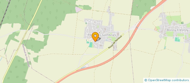 localisation de l'entreprise ASSOCIATION DES PARENTS D'ELEVES DE L'ECOLE PRIMAIRE 'LES NOCTUELLES'  PEROY-LES-GOMBRIES
