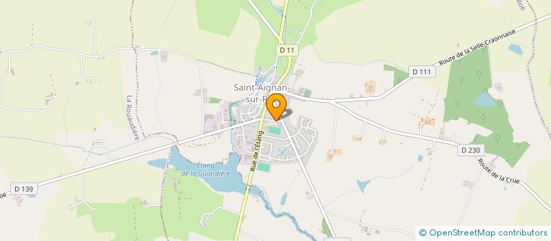 localisation de l'entreprise ASSOCIATION DES PARENTS D'ELEVES DE L'ECOLE PRIVEE MIXTE, DITE DU SACRE COEUR, DE SAINT AIGNAN SUR ROE  SAINT-AIGNAN-SUR-ROE